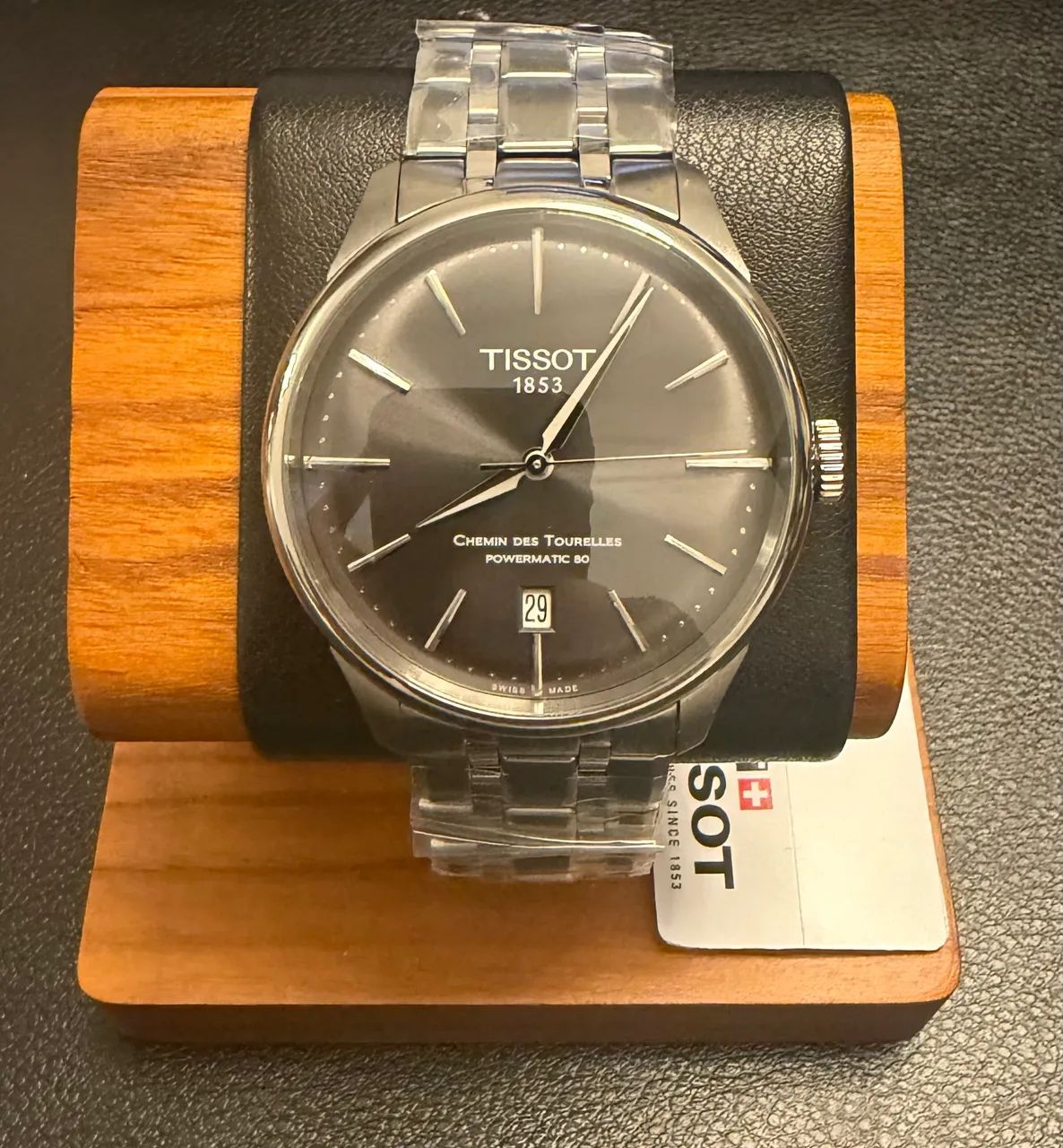 Relógio Tissot Chemin Des Tourelles Automático Novo - Foto 2