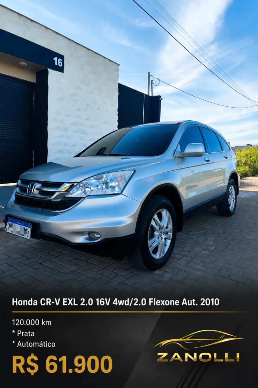 Honda Cr-V CR-V EXL 2.0 16V 4WD/2.0 Flexone Aut. 2010