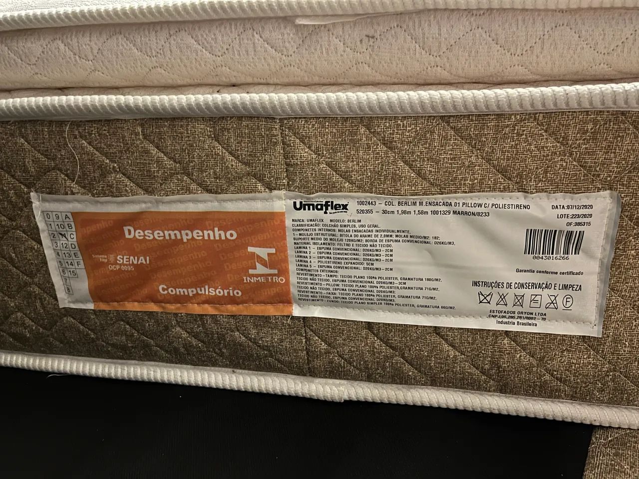 Cama box casal Umaflex  - Foto 4