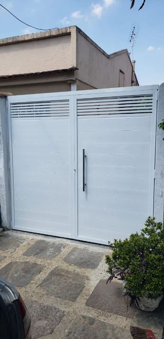 Portão de alumínio garagem a partir de: