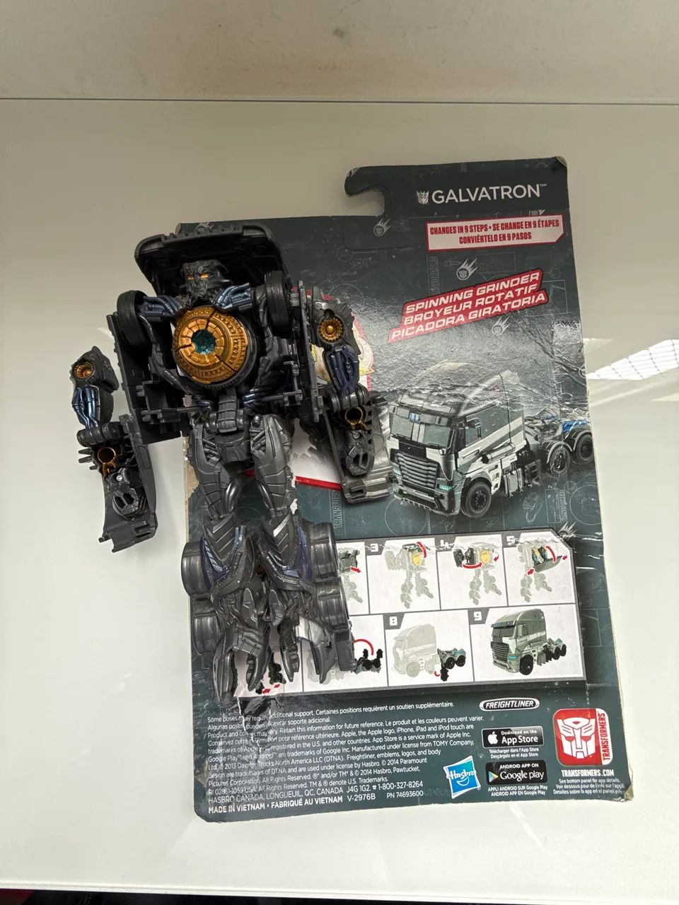 Transformers GALVATRON Reposição peças 