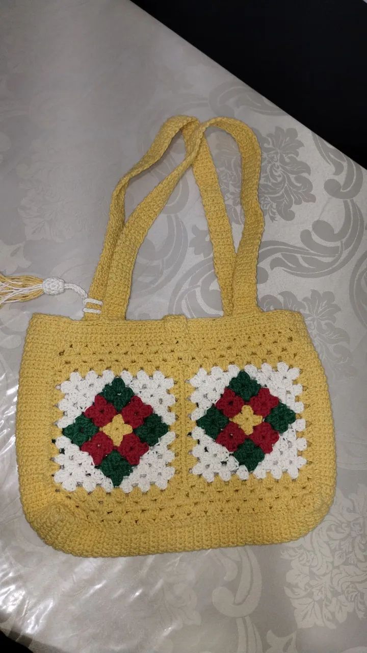 Bolsa de crochê  - Foto 3