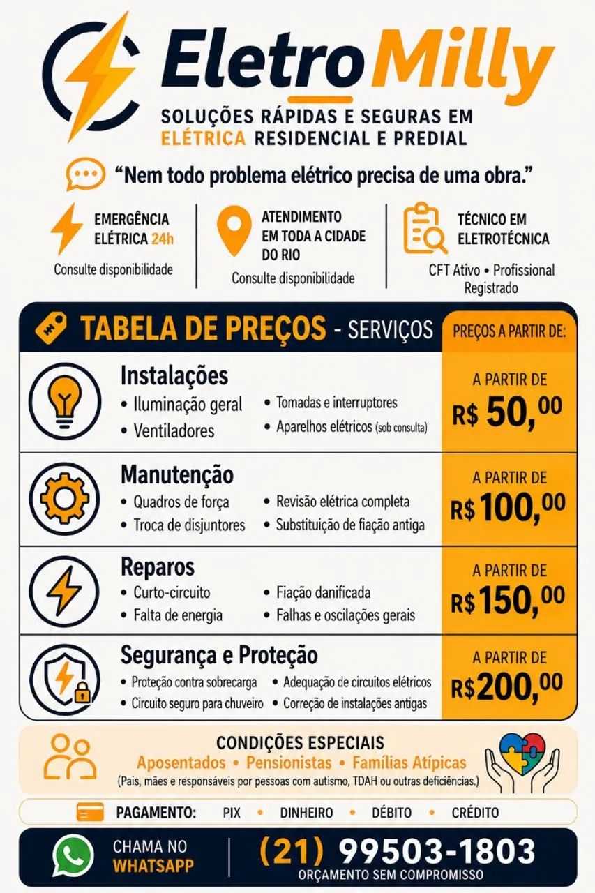 SERVIÇOS ELÉTRICOS 