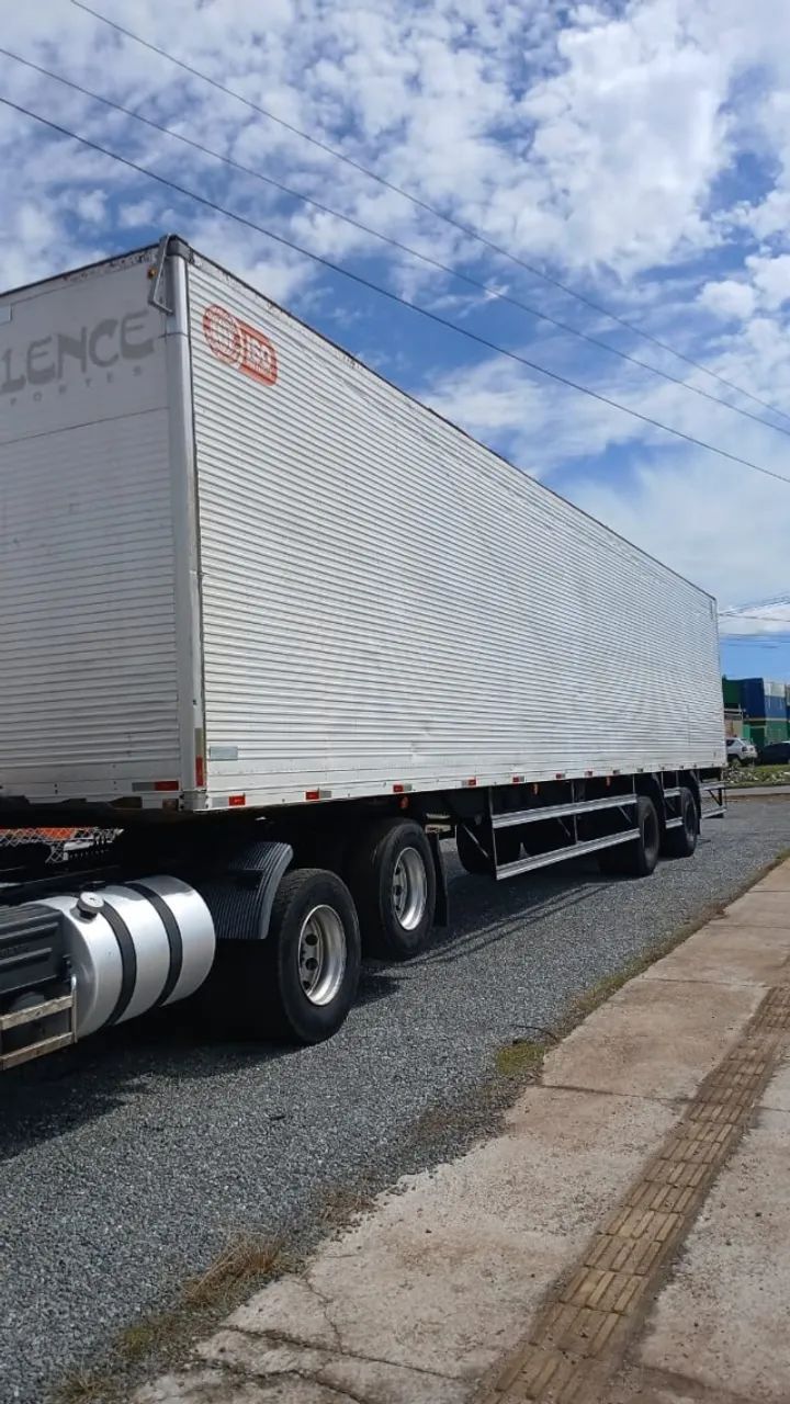 CARRETA RANDON BAÚ 2 EIXOS 2008 / 2008 - Foto 2