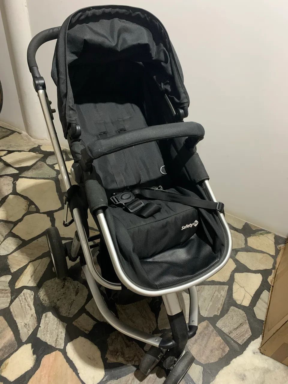 Carrinho de bebê Safety Mobi 3 rodas - Foto 3