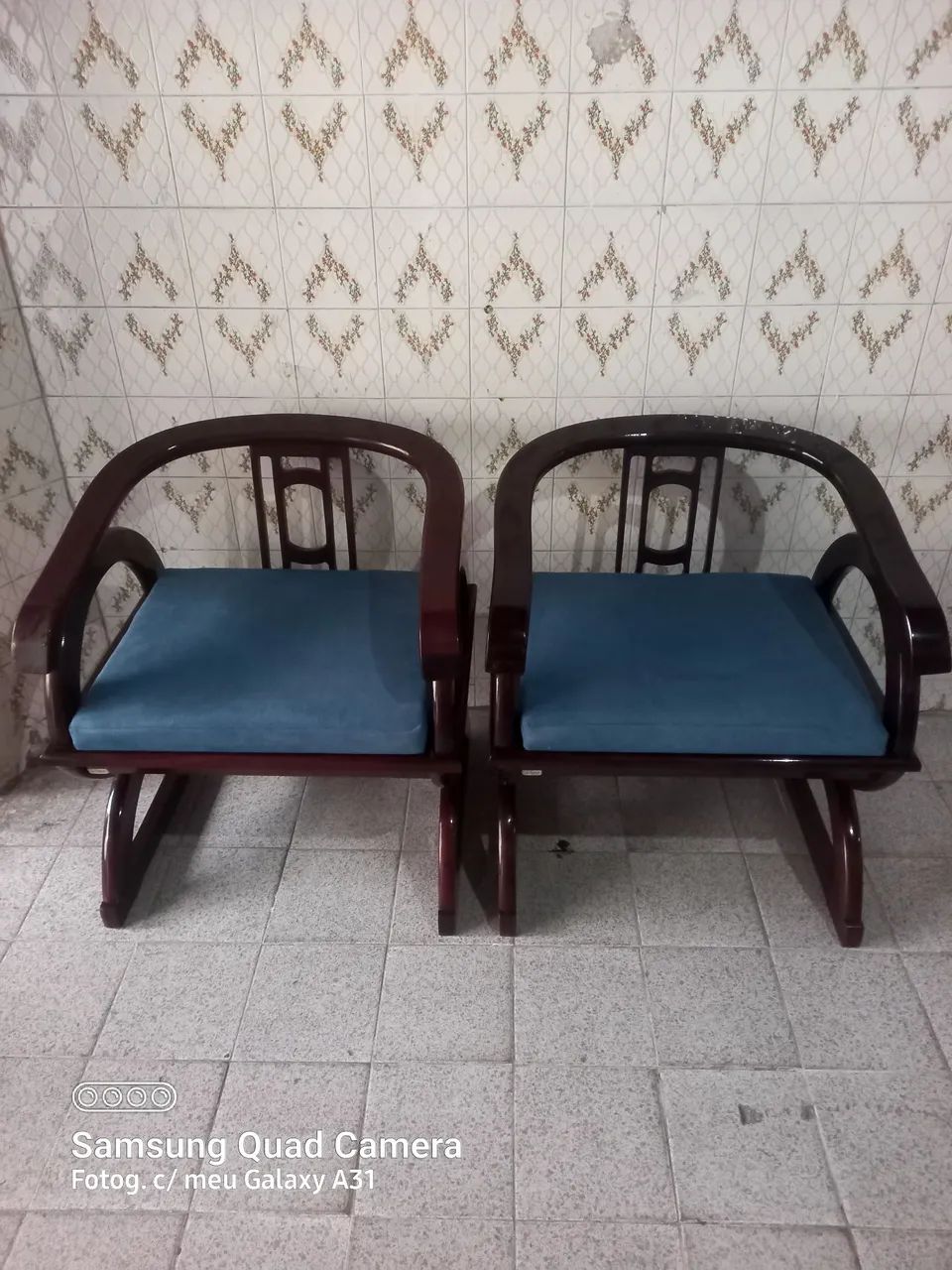 Cadeiras de madeira  para varanda  - Foto 4