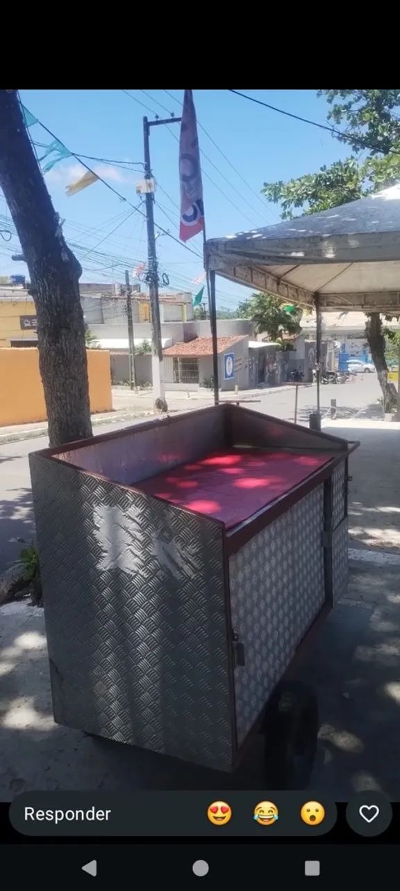 Vendo carroça pra trabalhar com vendas 