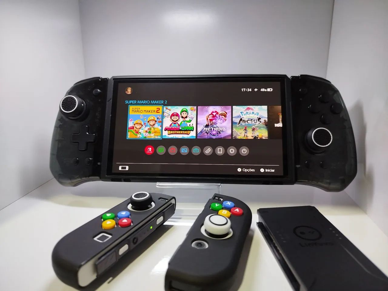 NINTENDO SWITCH OLED - IMPECÁVEL  - Foto 4