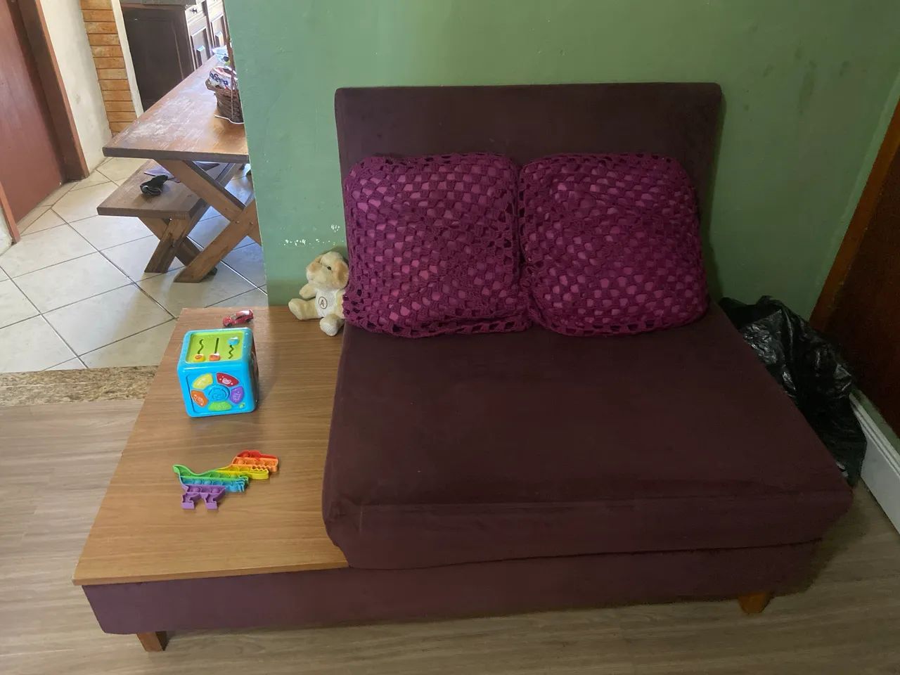 Sofá chaise em ótimo estado. - Foto 3