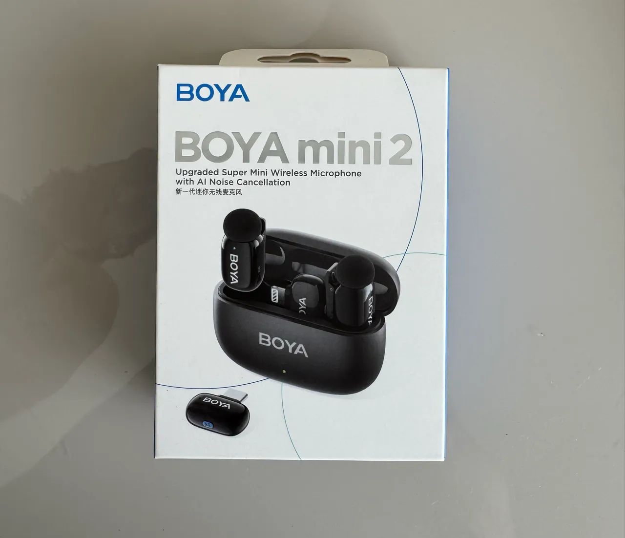 BOYA mini 2 Microfone de Lapela