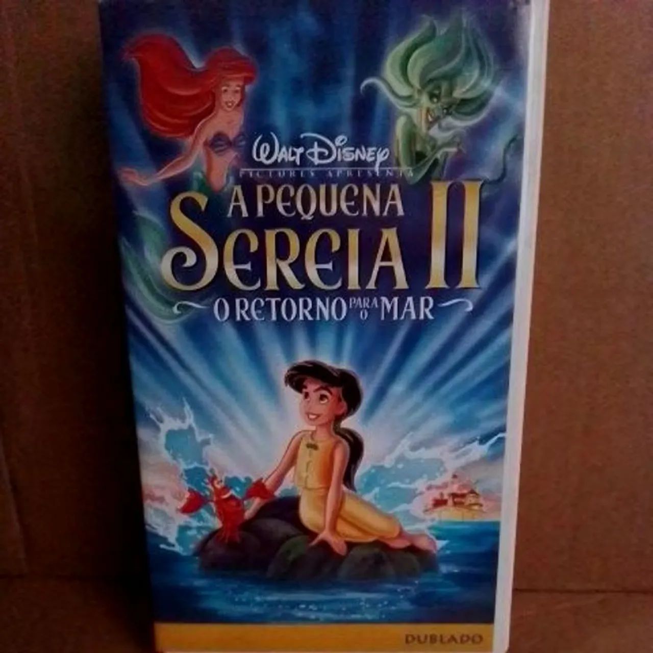 VHS a pequena sereia 2 dublado 