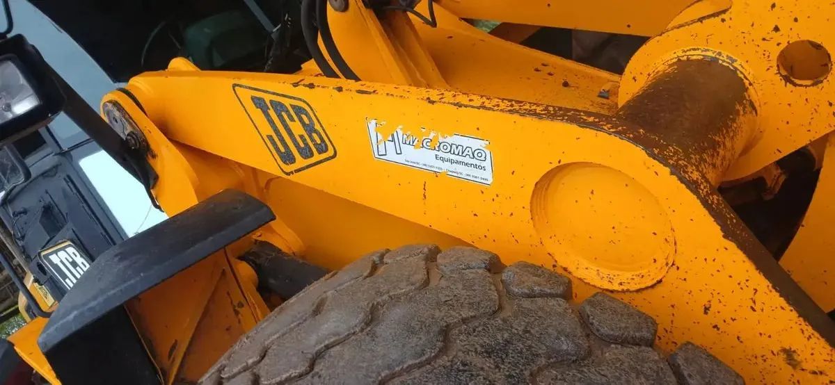 Pá Carregadeira Com Garfo Jcb 426 Zx 2007 - Foto 4