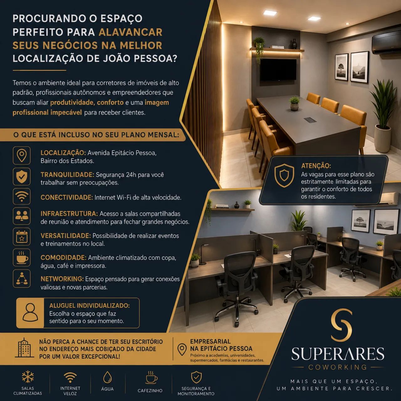 Espaço de Trabalho em Coworking  - Foto 2