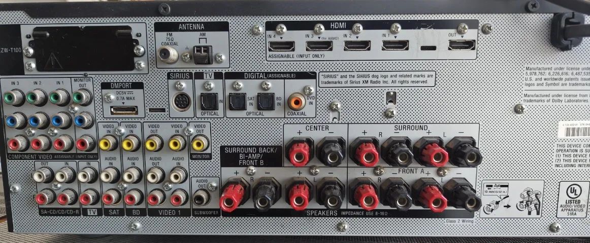 Receiver Sony STR-DH800 7.1 canais - Foto 3