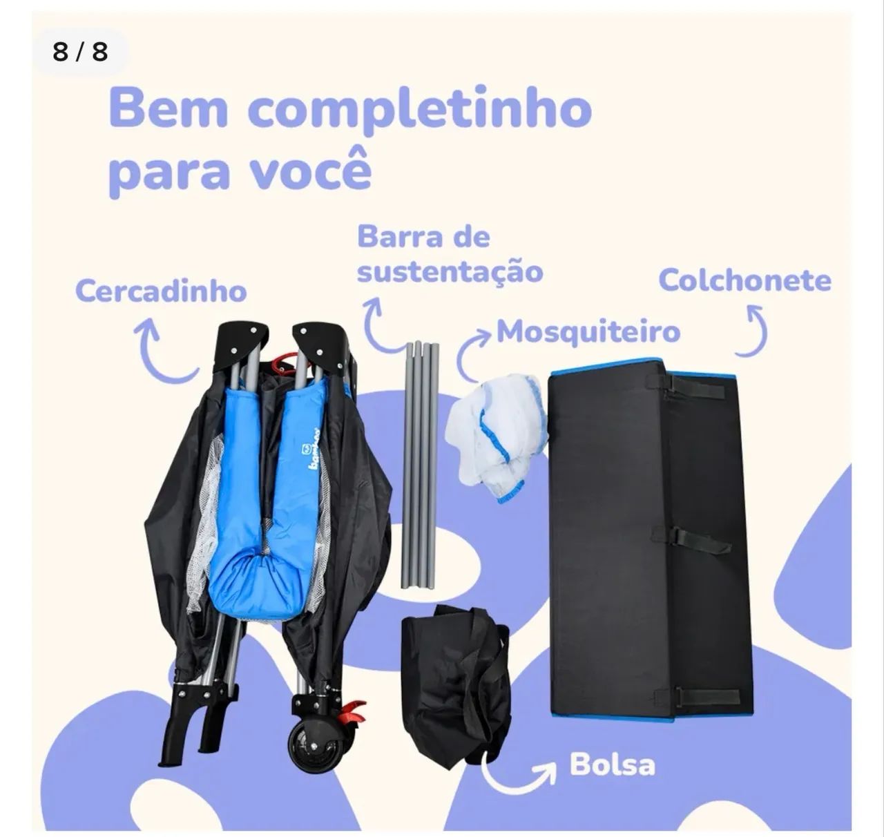 Berço Chiqueirinho - Foto 3