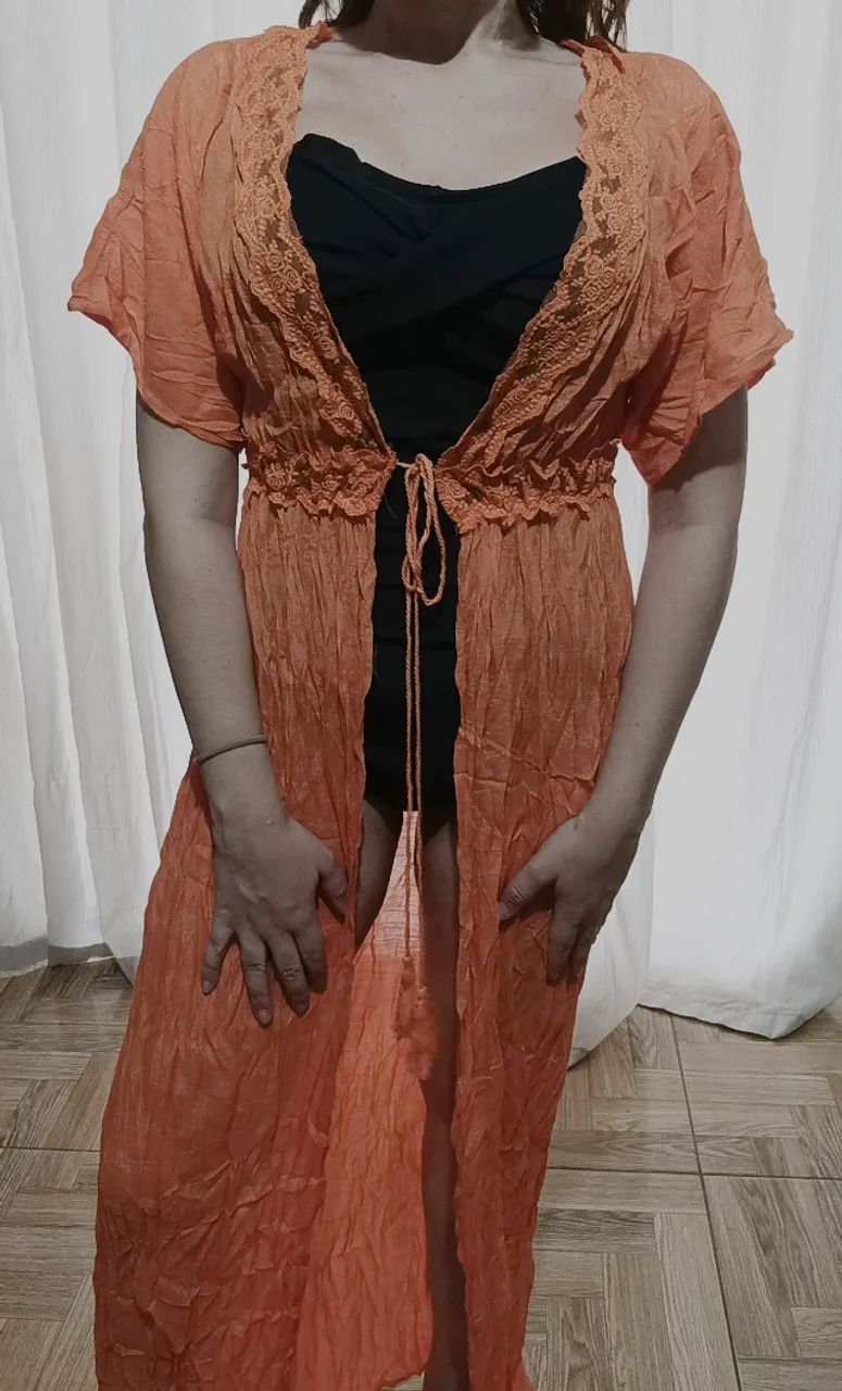 Saída de Praia com Renda - Bellina & Co 