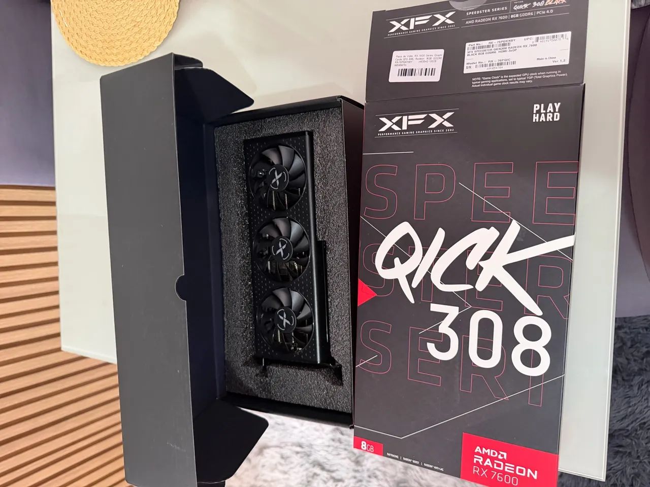 Placa de Vídeo RX 7600 8GB - Foto 3