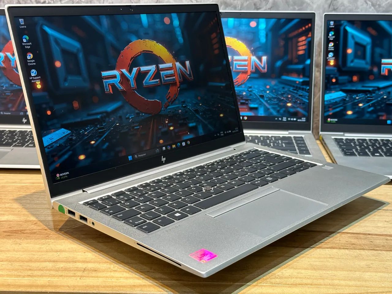Notebook Ryzen 3 Pro HP Elitebook 8GB, SSD 256GB + Garantia e NF - Foto 3