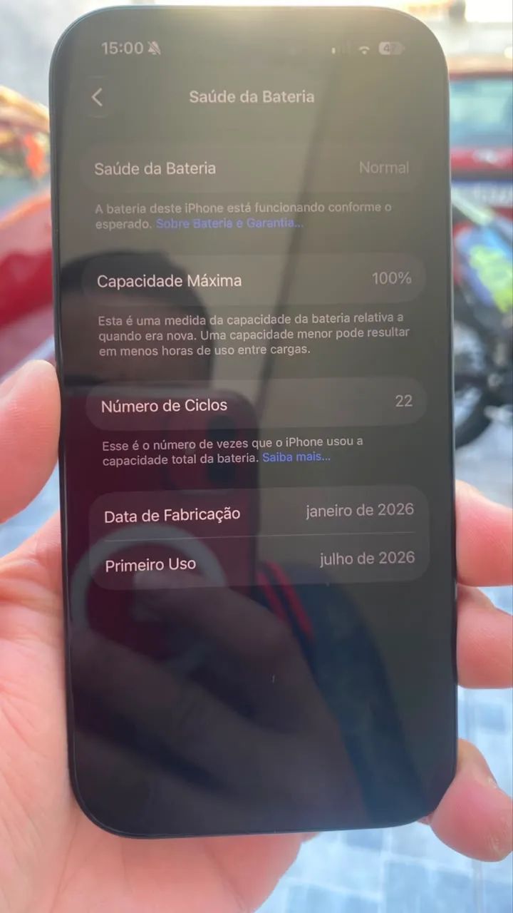 iPhone 16 Pro 256 completo zero aceita trocas - Foto 2