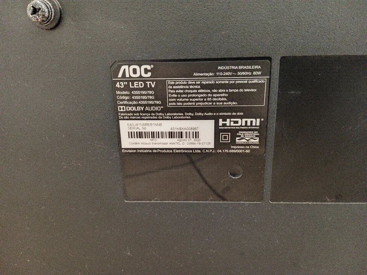 TV 43 polegadas - Foto 2