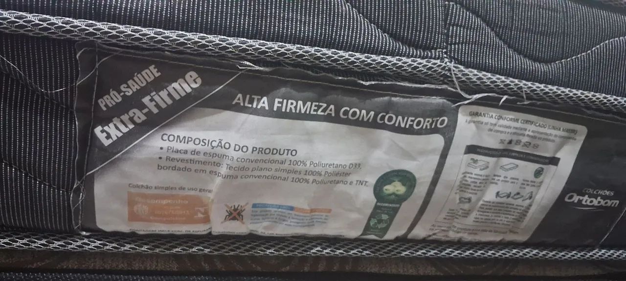 Cama box solteiro com colchão  - Foto 3