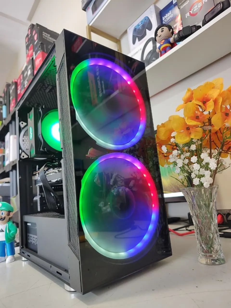 PC Gamer Intel Core i5 10th + RX 6600 - Foto 6