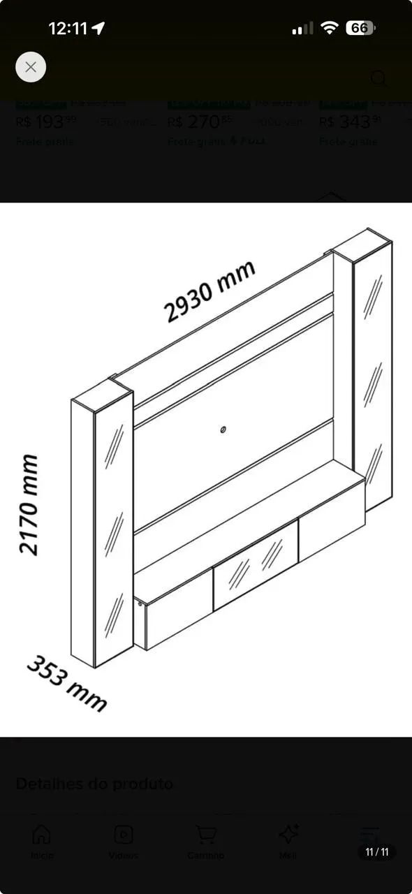 Rack , painel home - Foto 5