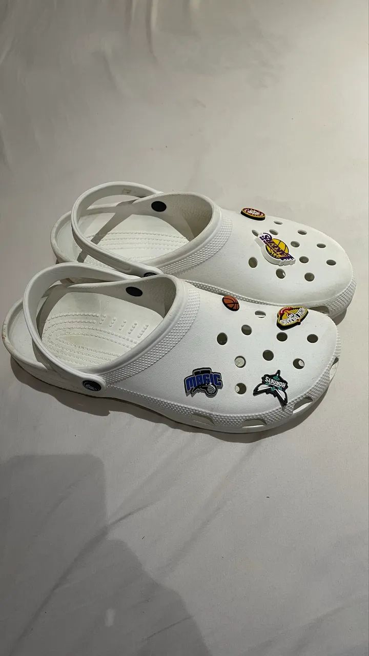 Crocs classic original branco - Foto 2