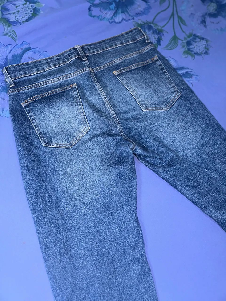 Calça Jeans Azul 44 - Foto 2