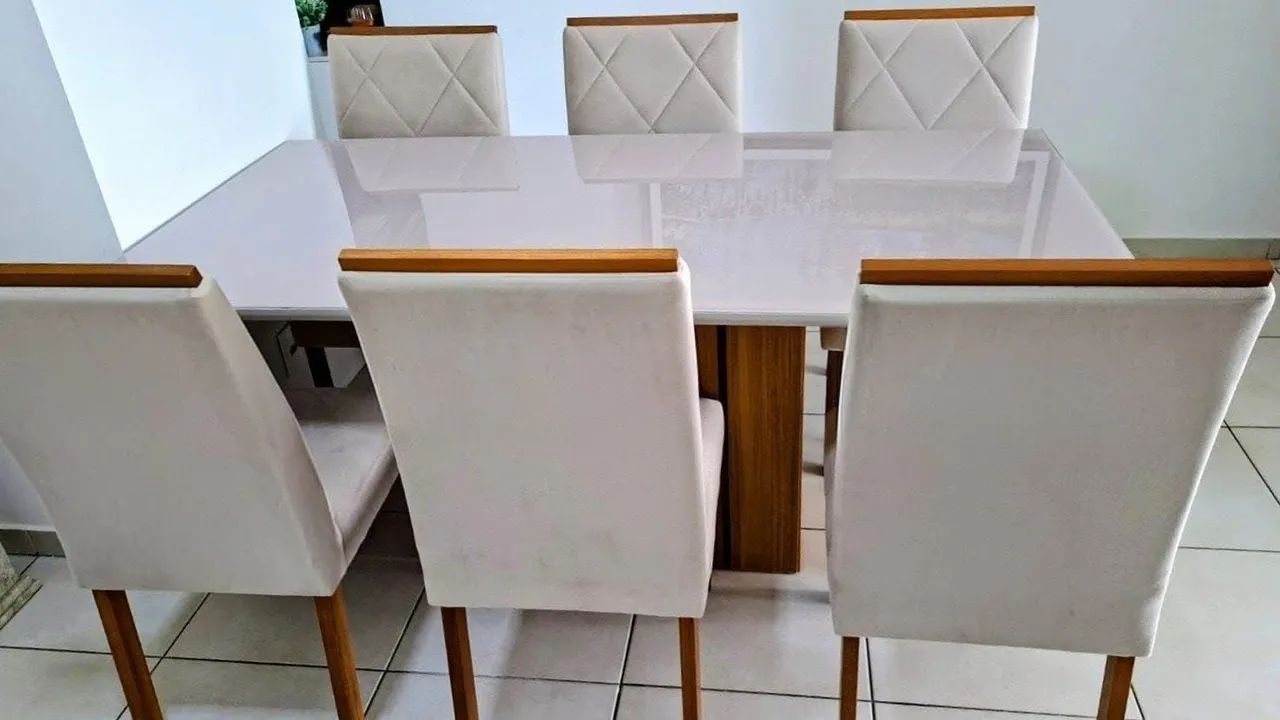 Mesa 6 lugares com cadeiras - Foto 2