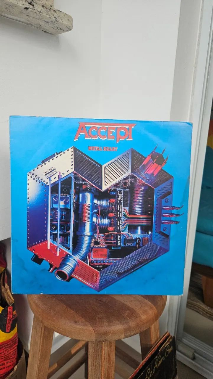 Disco Vinil Lp Accept Metal Heart 