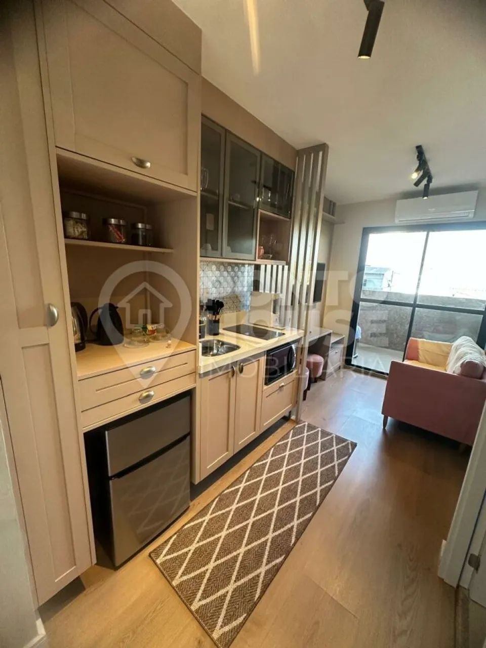Studio mobiliado à venda e locação em Moema, 30m² com sacada - Foto 2