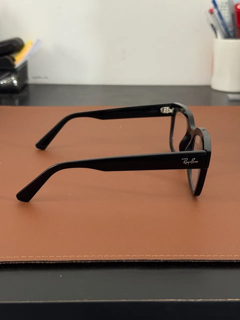 Ray Ban RX7212 Black - Bioacetato - Novo - Com nota  - Foto 2