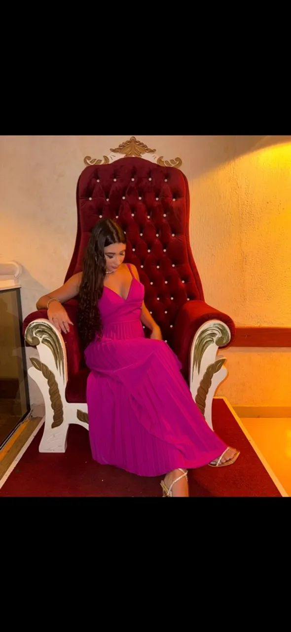 Vestido Longo Violeta