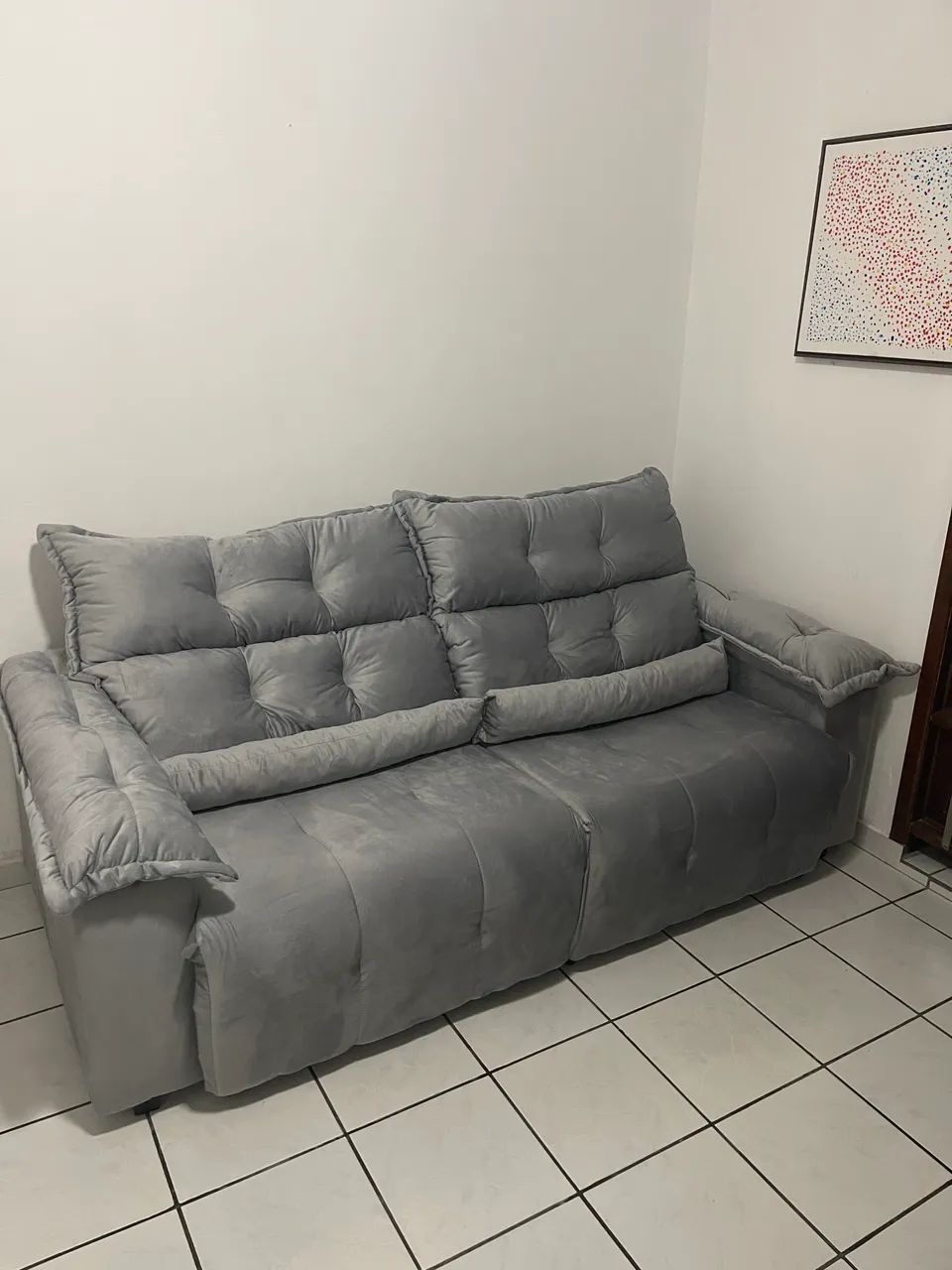 Sofá retrátil novo  - Foto 3