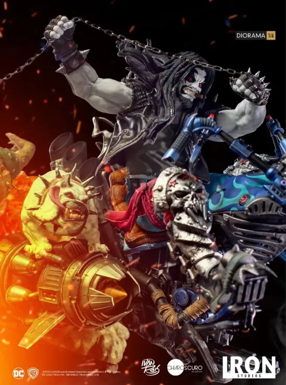 LOBO VS ALIENS 1/6 IRON STUDIOS - Foto 3