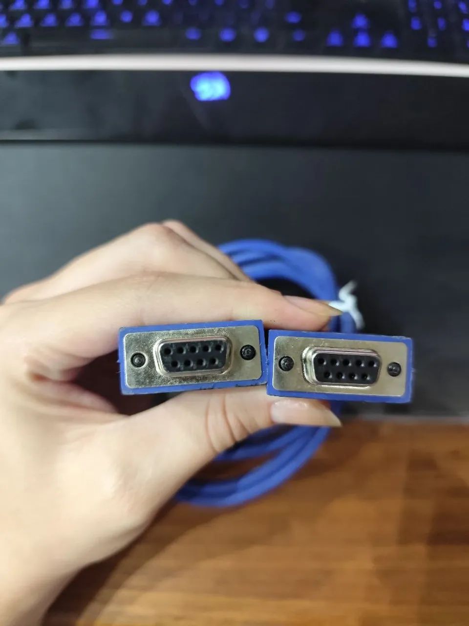 Lote de Cabos de Informática (VGA, USB Impressora e Console Cisco) - Foto 3