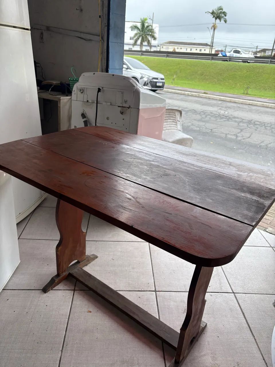 Mesa madeira maciça  - Foto 4