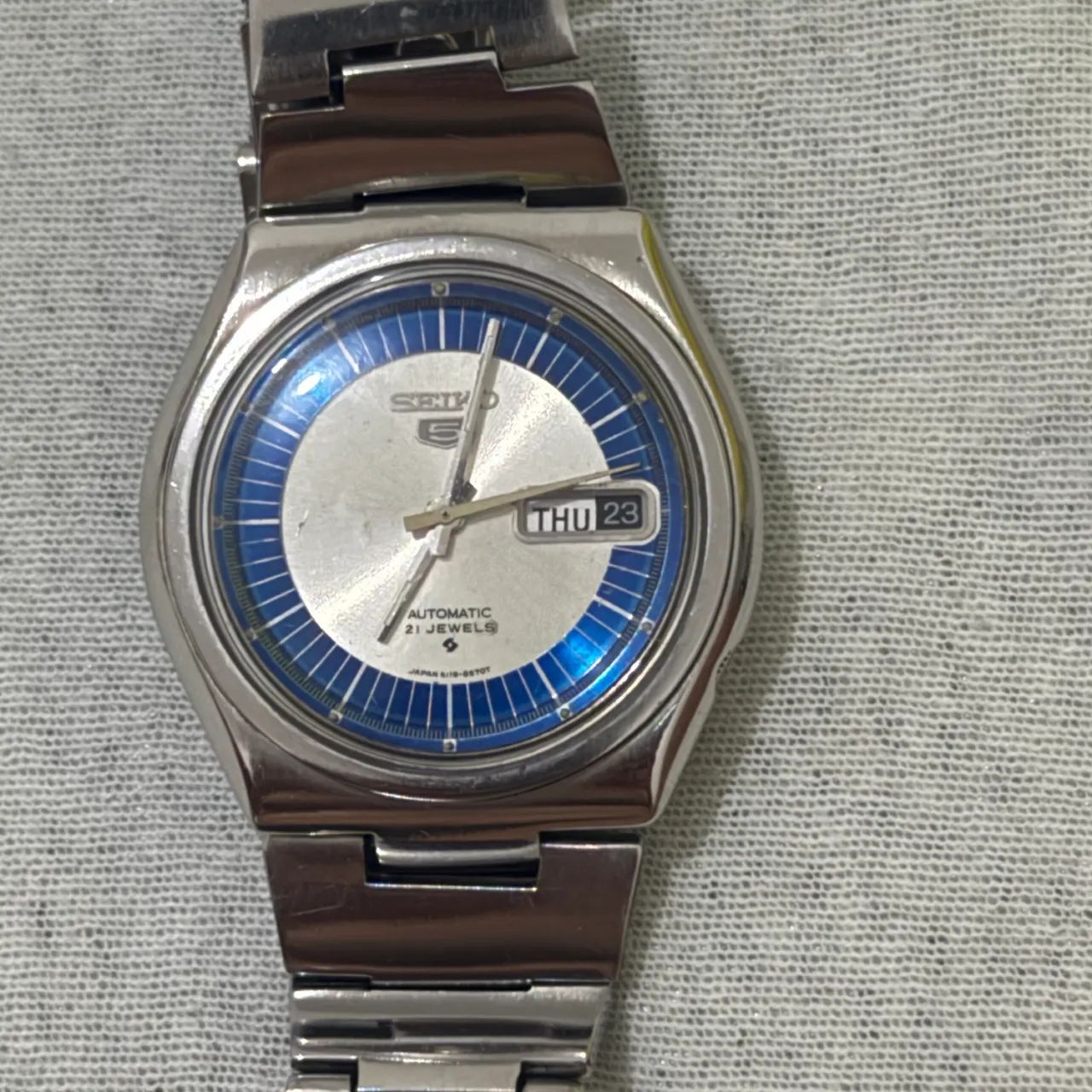 Relógio seiko 5 automático