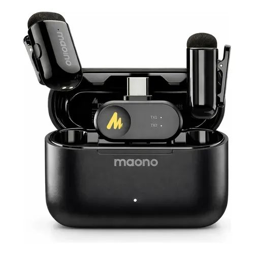 Microfone Lapela Maono Wave T1 Mini Tipo-C