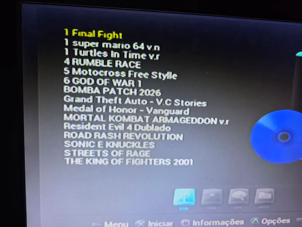 PlayStation 2 com dois controles  - Foto 5
