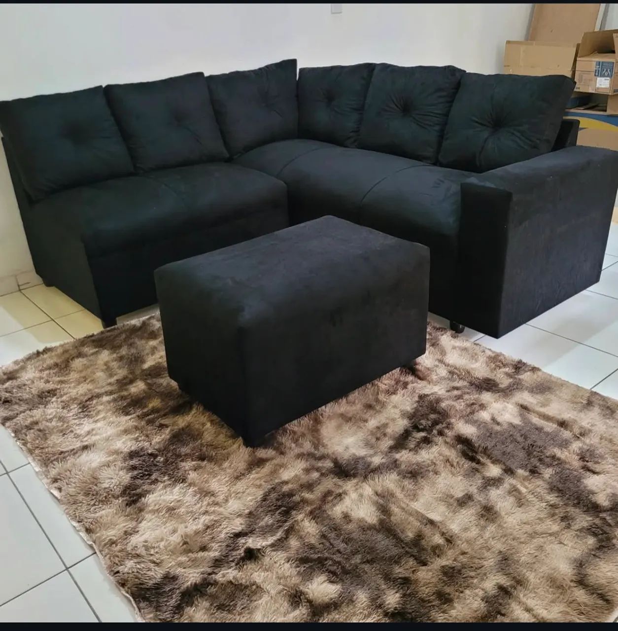 !!!SOFA NOVO!! 12 x 94,90 cartão  - Foto 3