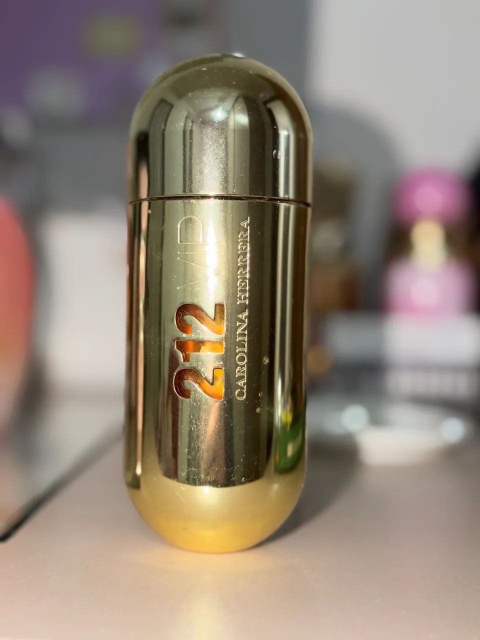 Perfume 212 VIP original Frasco vazio - Foto 4