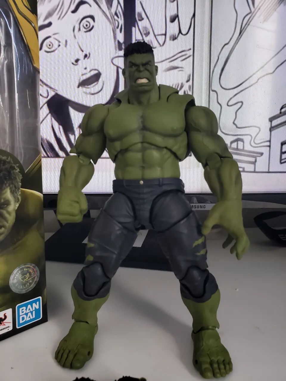 HULK INFINIT WAR SH FIGUARTS original  - Foto 2