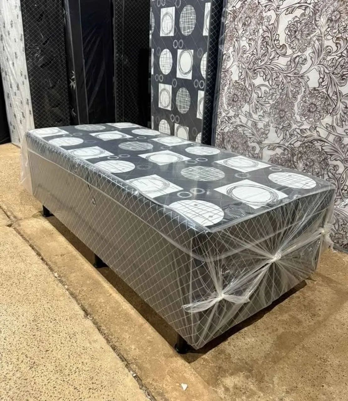 Cama Box Solteiro 5cm 