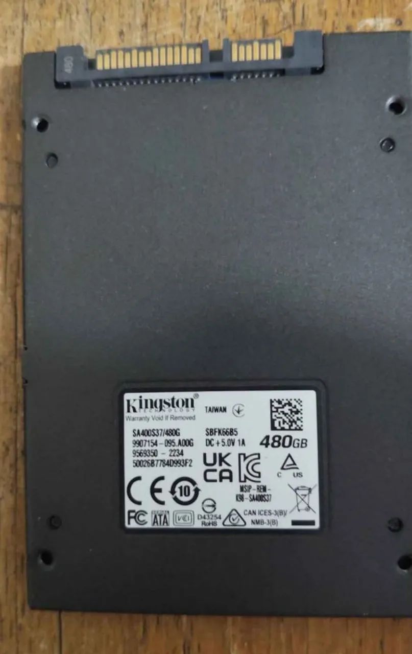 SSD SATA 480GB - Foto 2