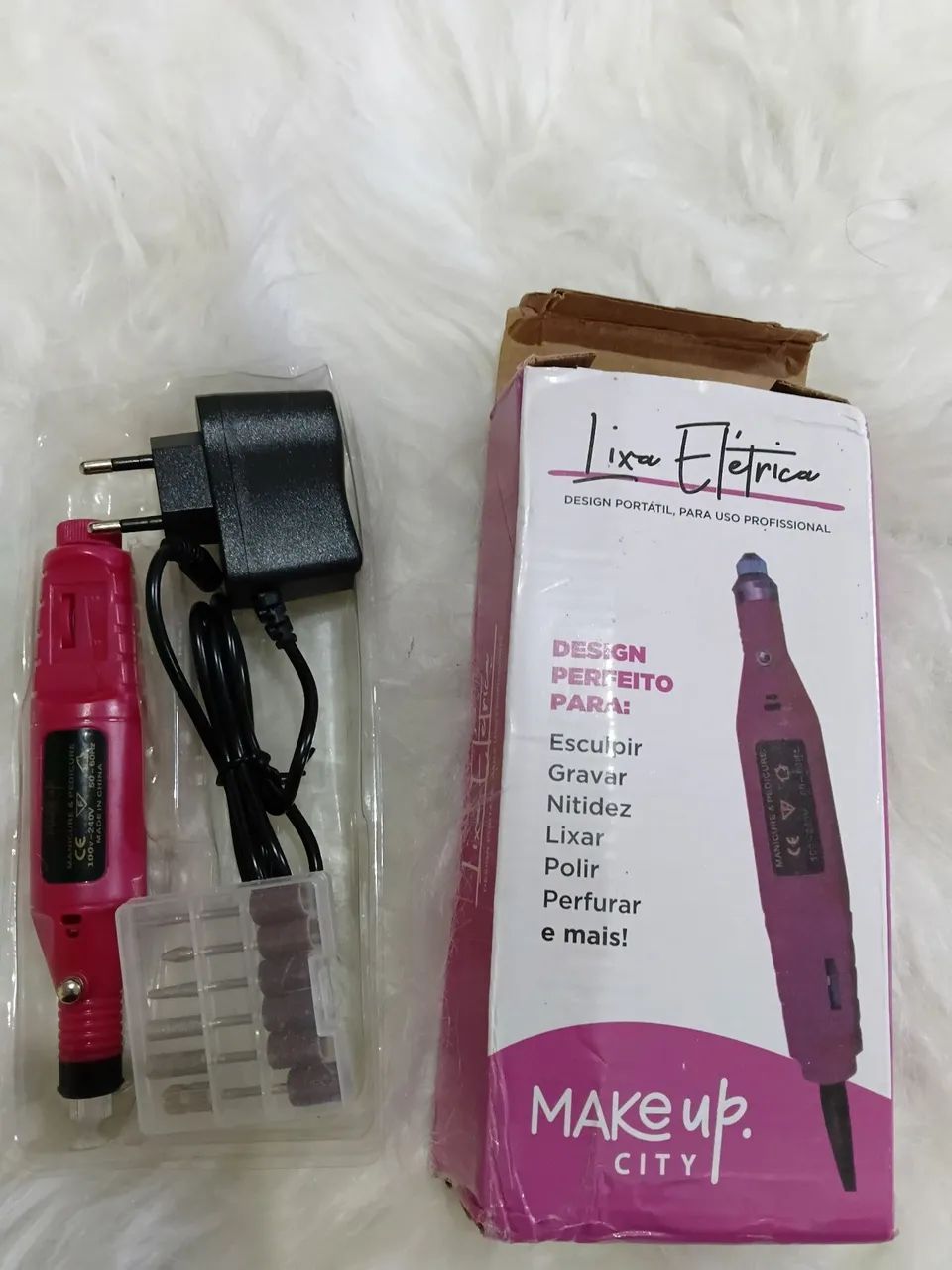 Lixa elétrica para unha