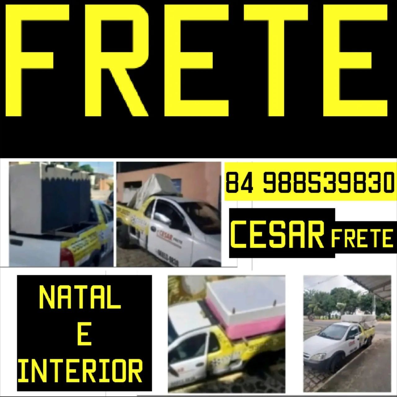 FRETE E MUDANÇAS 