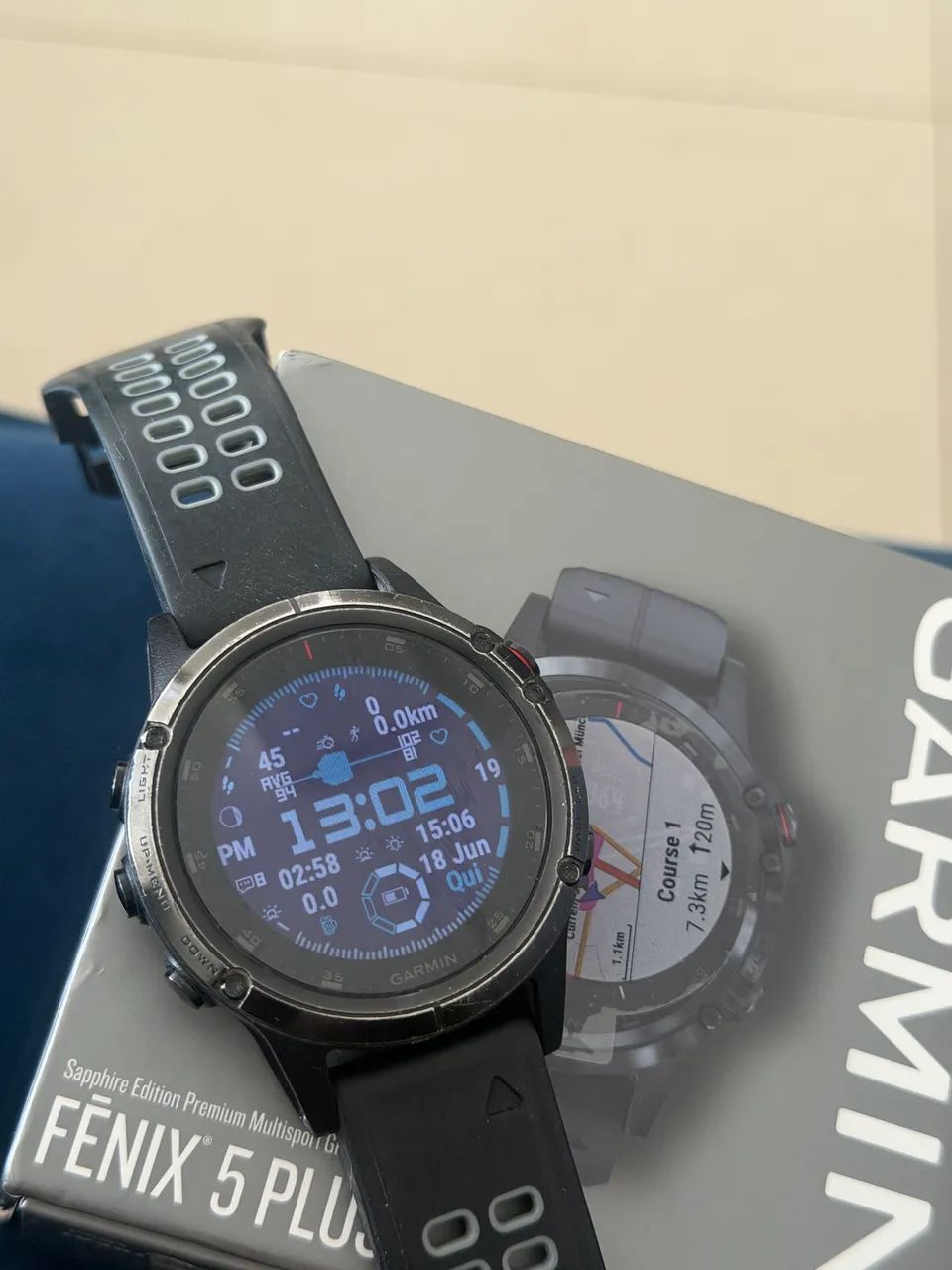 Relógio Garmin Fenix 5 plus  - Foto 2