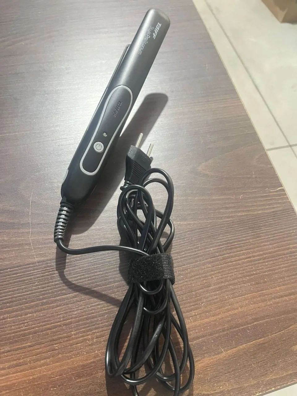 Chapinha de cabelo Taiff Style Pro Titanium Preta - Foto 3